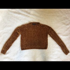 Small Long Sleeve Orange Sweater